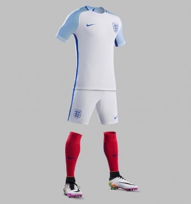Форма сборной Англии по футболу 2016/2017 (комплект: футболка + шорты + гетры) 