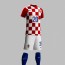 Форма сборной Хорватии по футболу 2016/2017 (комплект: футболка + шорты + гетры) - Форма сборной Хорватии по футболу 2016/2017 (комплект: футболка + шорты + гетры)