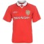 Форма футбольного клуба Манчестер Юнайтед домашняя 1999 (комплект: футболка + шорты + гетры) - Форма футбольного клуба Манчестер Юнайтед домашняя 1999 (комплект: футболка + шорты + гетры)