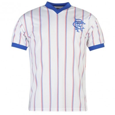 Форма футбольного клуба Рейнджерс гостевая 1984 (комплект: футболка + шорты + гетры) 