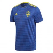 Форма сборной    Швеции по футболу 2018  Гостевая (комплект: футболка + шорты + гетры) 