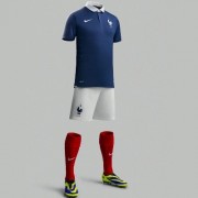 Форма сборной Франции по футболу 2015/2016 (комплект: футболка + шорты + гетры)
