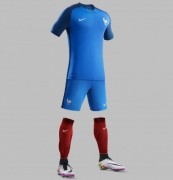 Форма сборной Франции по футболу 2016/2017 (комплект: футболка + шорты + гетры)