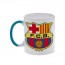Кружка зеленая, хамелеон с логотипом Барселона - Кружка зеленая, хамелеон с логотипом Барселона