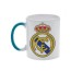Кружка зеленая, хамелеон с логотипом Реал Мадрид - Кружка зеленая, хамелеон с логотипом Реал Мадрид
