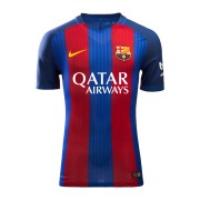 Форма игрока футбольного клуба Барселона Жорди Альба (Jordi Alba Ramos) 2016/2017 (комплект: футболка + шорты + гетры)