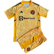 Форма голкипера футбольного клуба Манчестер Юнайтед 2022/2023 Резервная (комплект: футболка + шорты + гетры)