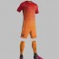 Детская форма футбольного клуба Рома 2016/2017 (комплект: футболка + шорты + гетры) - Детская форма футбольного клуба Рома 2016/2017 (комплект: футболка + шорты + гетры)