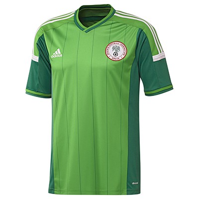 Футболка сборной Нигерии по футболу 2014/2015 
